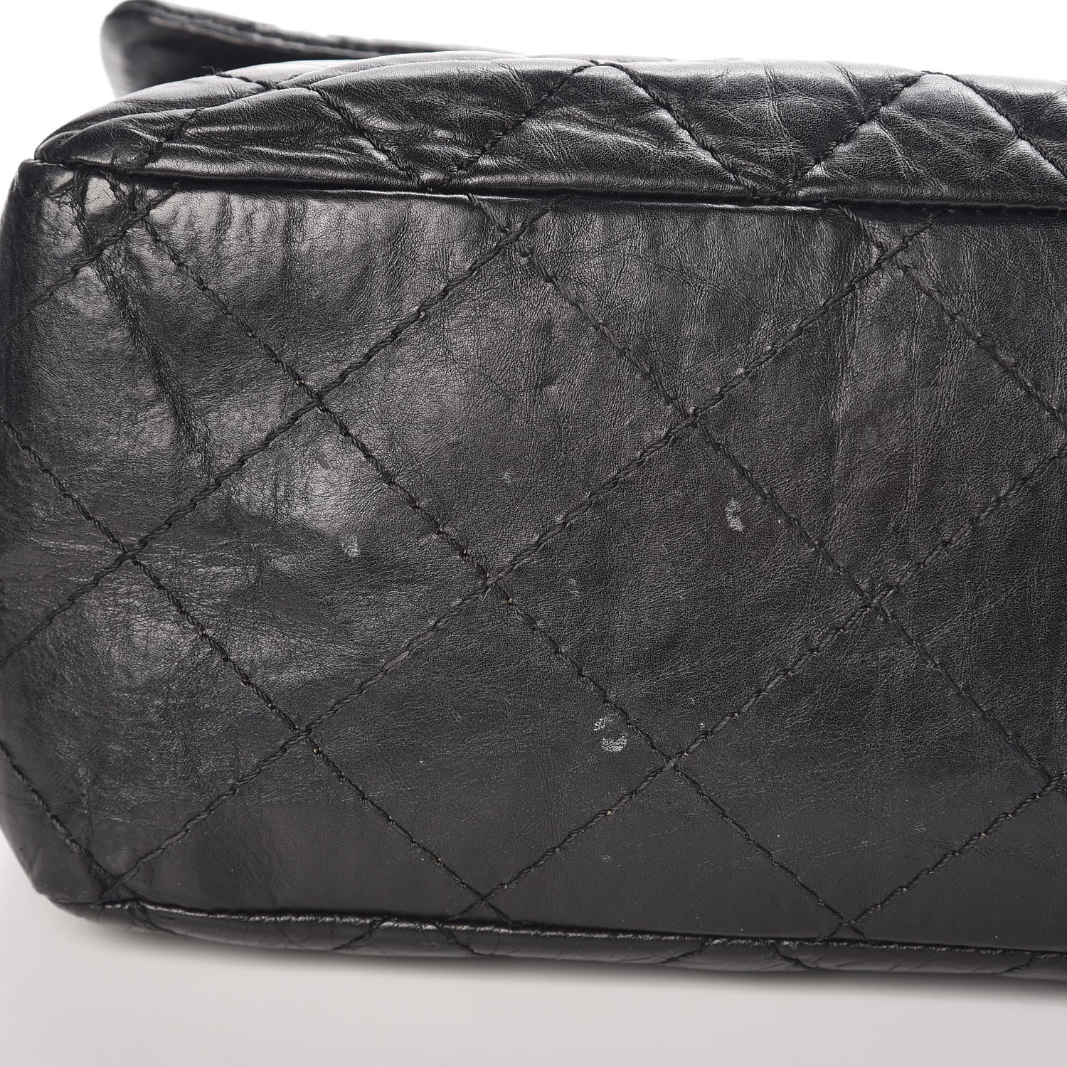 Chanel Aged Calfskin Quilted 2.55 Reissue 227 Flap Black 13 of 16