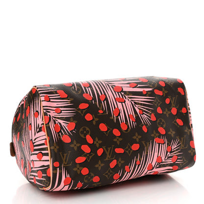 Louis Vuitton Monogram Jungle Dots Speedy 30 Sugar Pink Poppy 4 of 10