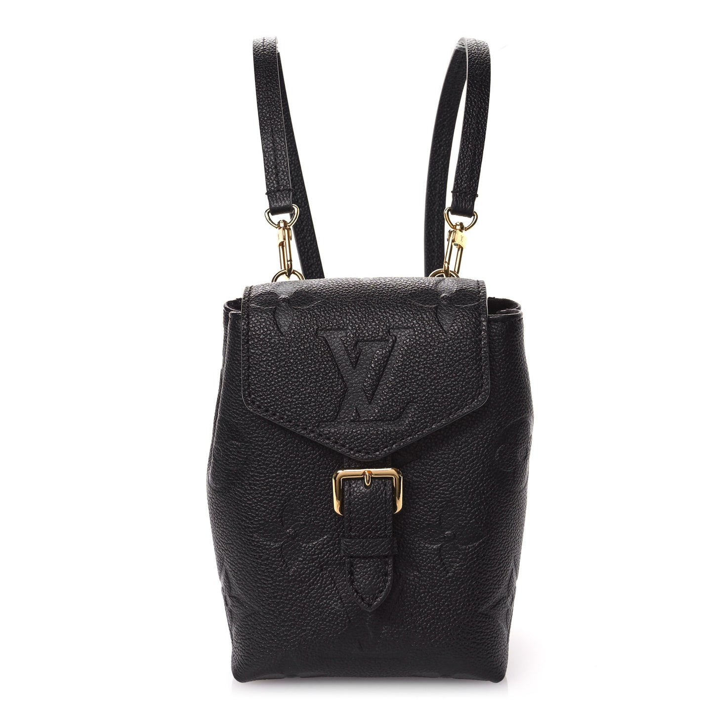 Empreinte Monogram Giant Tiny Backpack Black