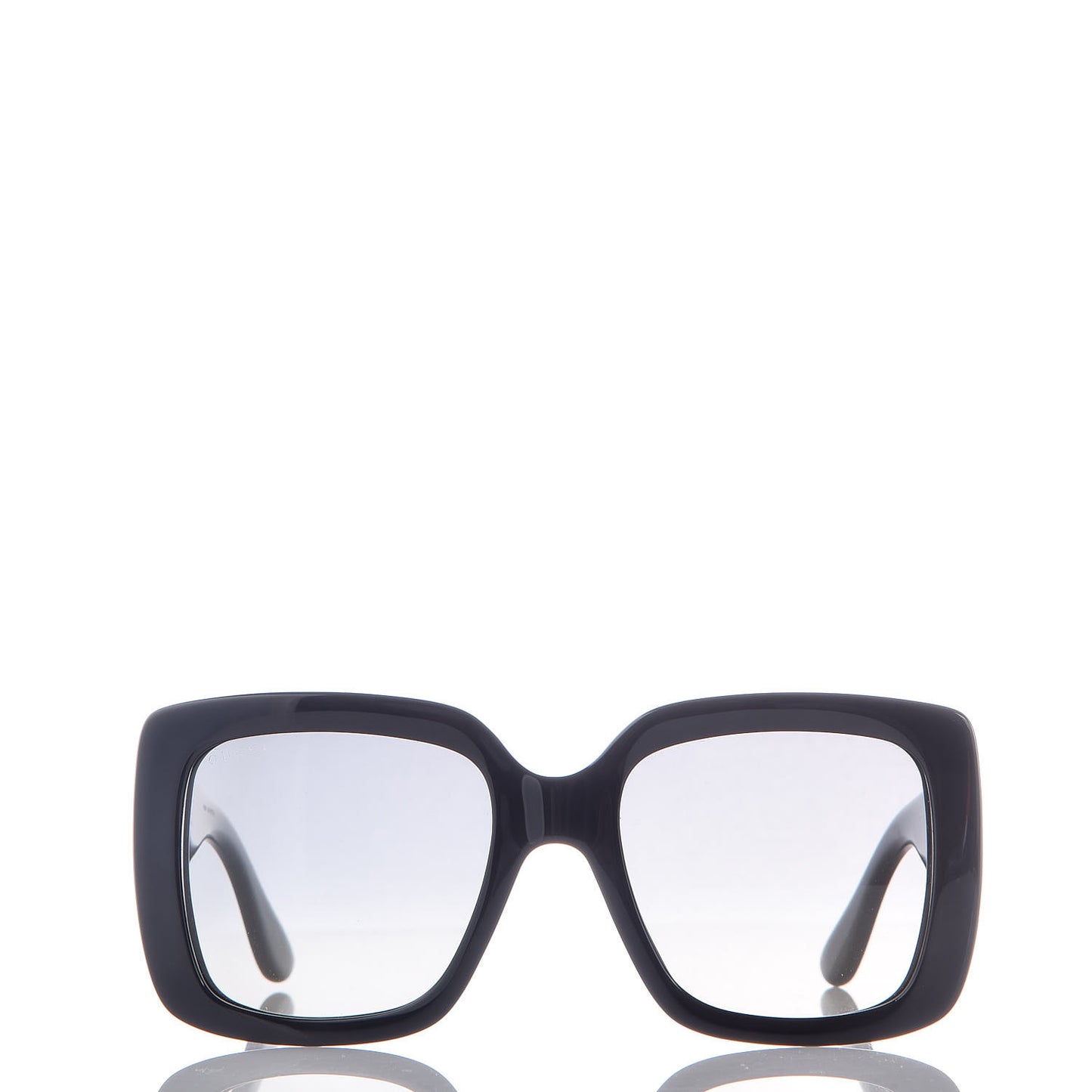 Acetate Square Frame Sunglasses GG0141S Black