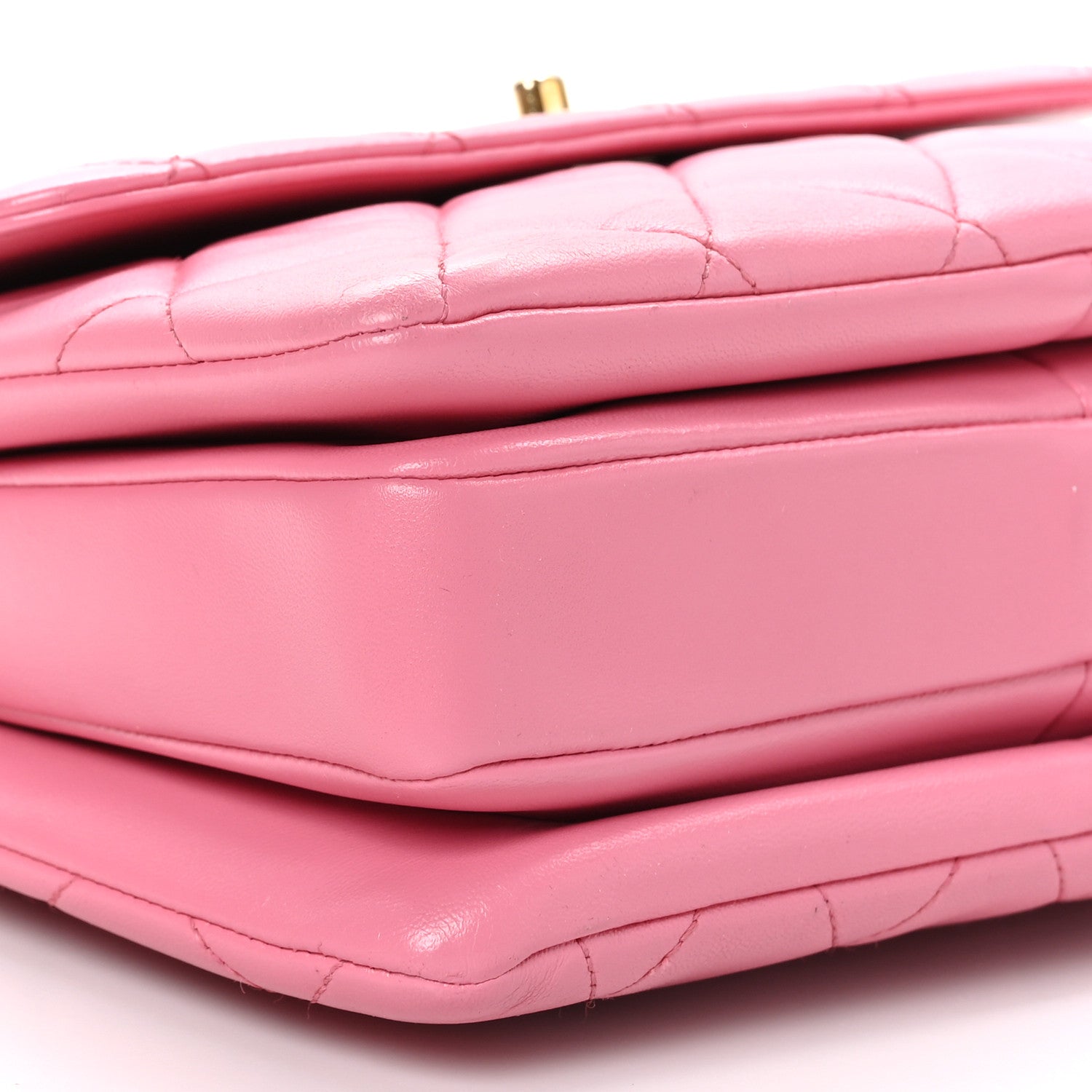 Chanel Lambskin Quilted Small Trendy CC Flap Dual Handle Bag Pink 9 of 12