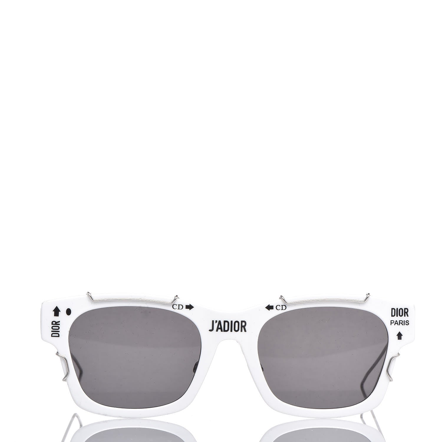 Christian Dior Acetate J'adior Sunglasses White 2 of 7