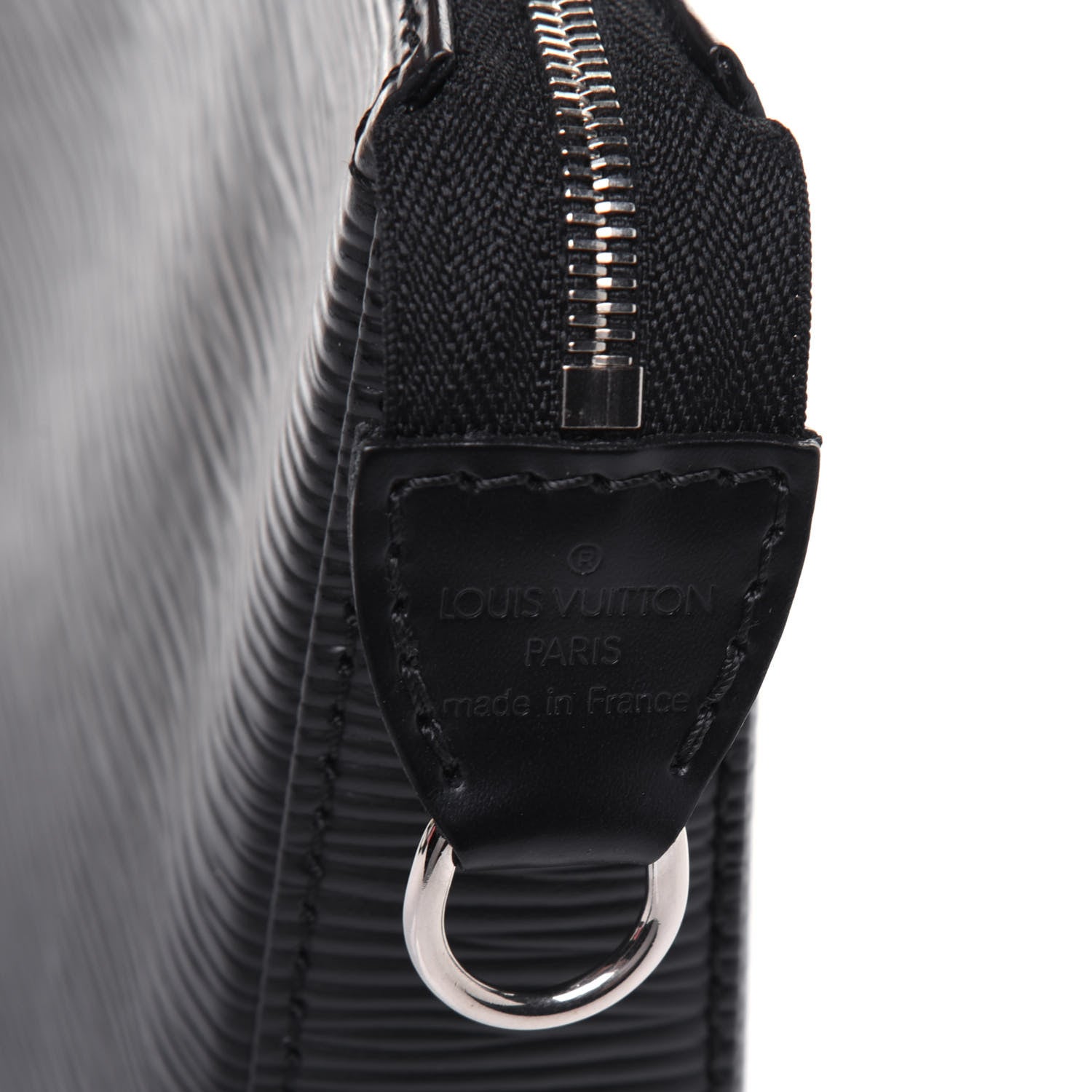 Louis Vuitton Epi Pochette Accessories NM Black 6 of 11