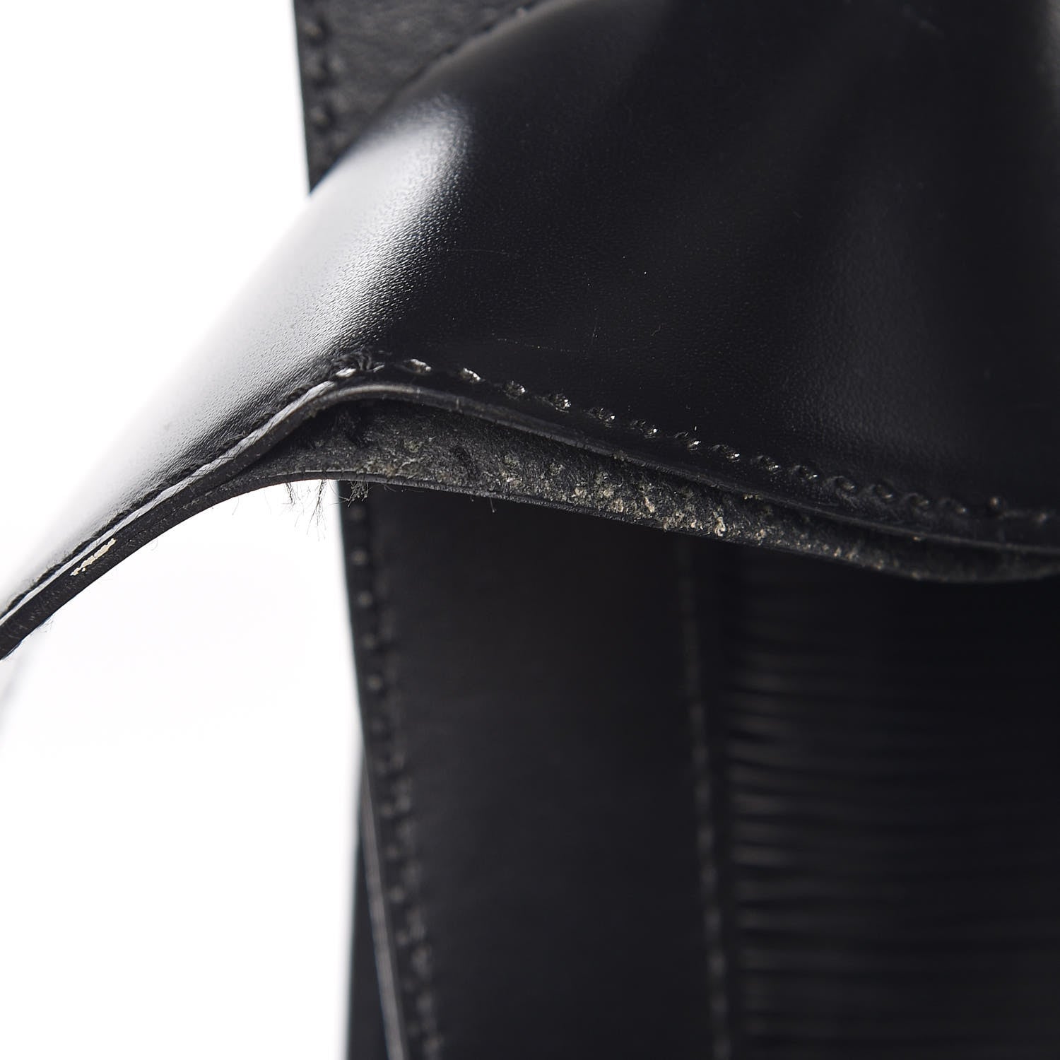 Louis Vuitton Epi Sac D'Epaule GM Black 8 of 10