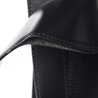 Louis Vuitton Epi Sac D'Epaule GM Black 8 of 10