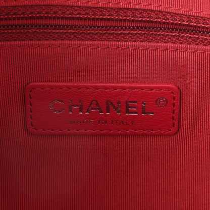 Chanel Aged Calfskin Quilted Medium Gabrielle Hobo Black White 6 of 10
