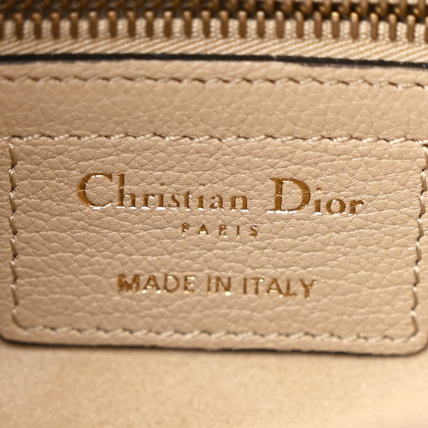 Christian Dior Shiny Goatskin Saddle Bag Corda 6 of 11