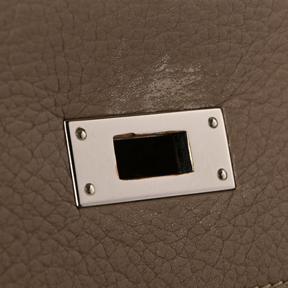 Hermes Taurillon Clemence Kelly Retourne 35 Etoupe 23 of 27