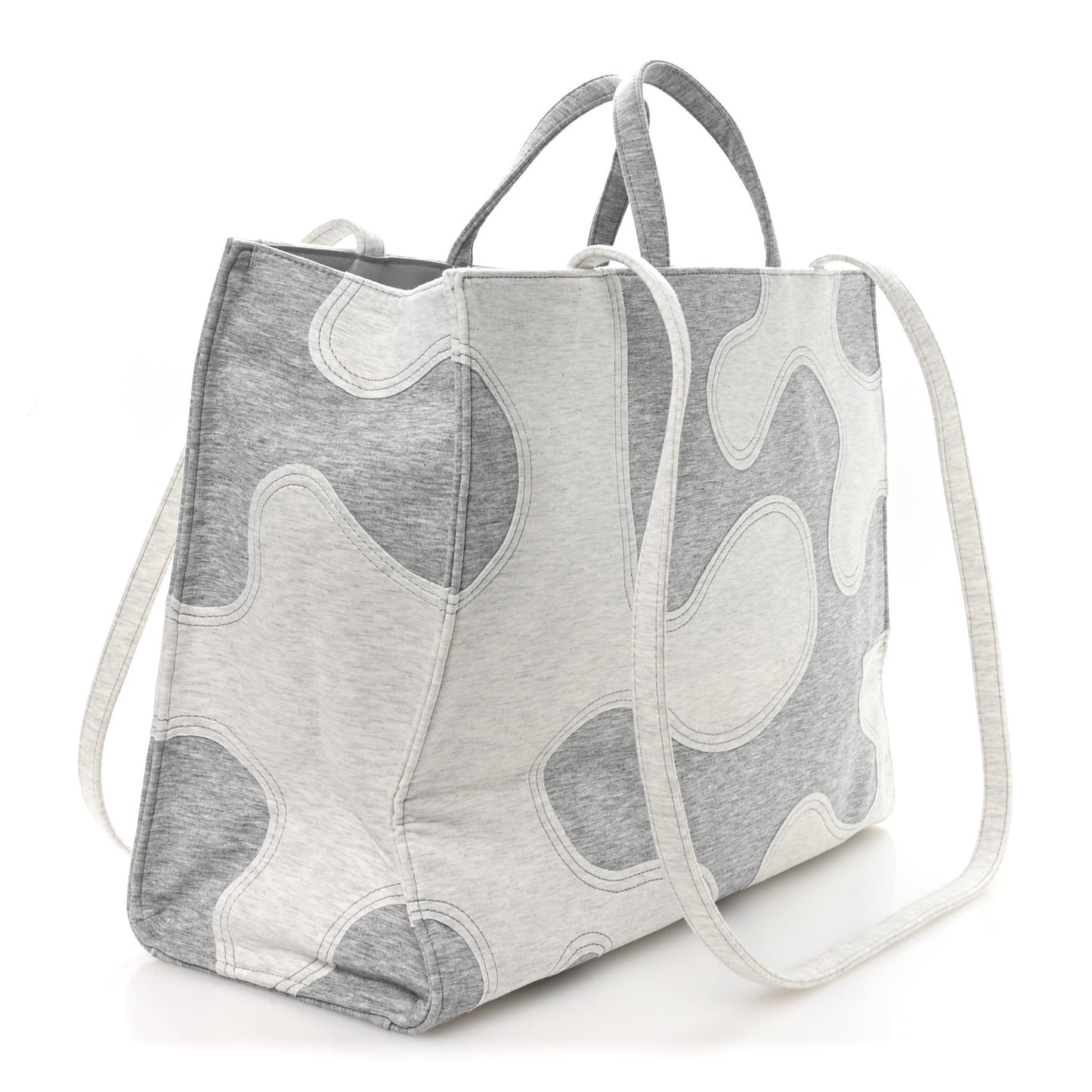 Jersey Large Camo Shopping Bag Heather Grey
