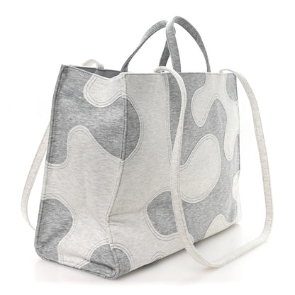 Telfar Jersey Large Camo Shopping Bag Heather Grey 2 of 9