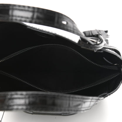 Marc Jacobs Calfskin Crocodile Embossed The Director Tote Black 6 of 10