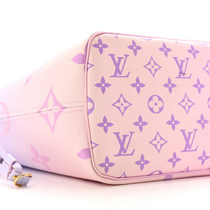 Louis Vuitton Monogram Giant Spring In The City Neverfull MM Sunrise Pastel 9 of 13