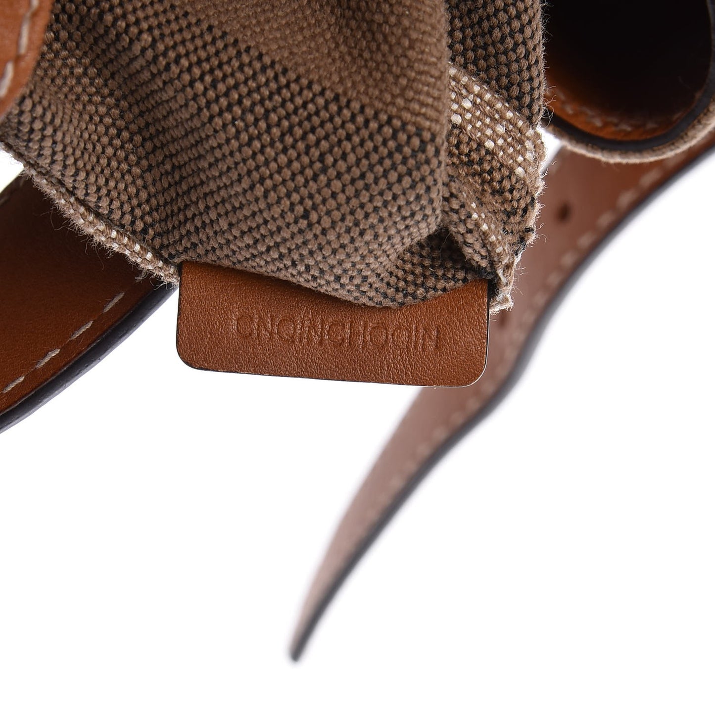 Canvas Mega Check Medium Susanna Hobo Saddle Brown