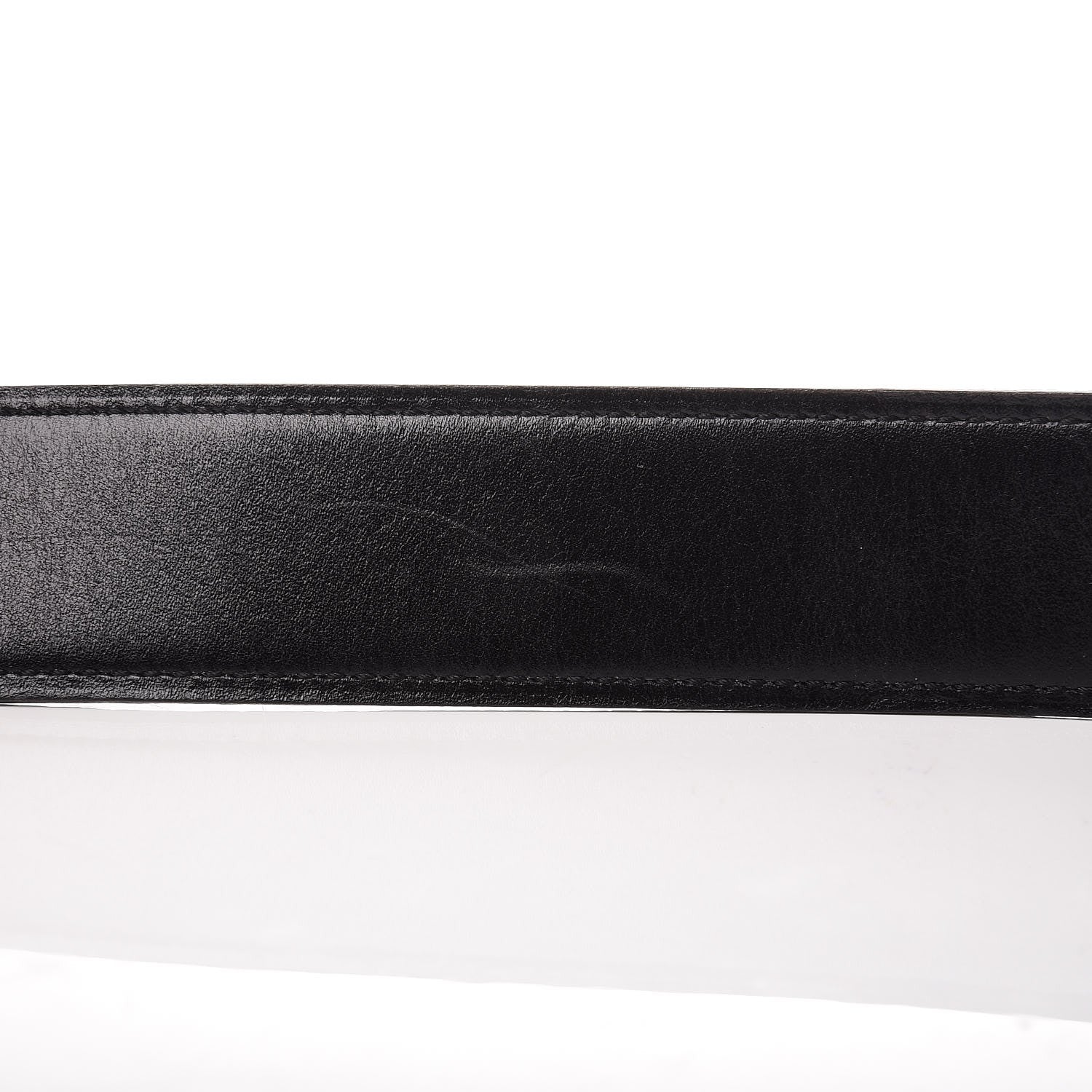 Hermes Box Togo 32mm H Belt 85 Black Gold 4 of 8