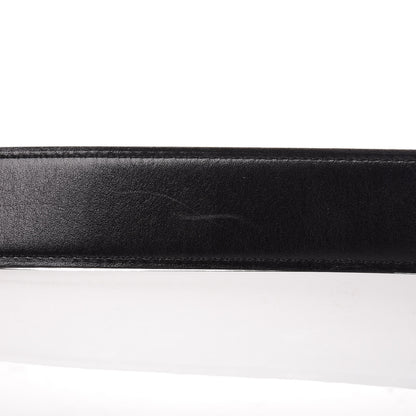 Hermes Box Togo 32mm H Belt 85 Black Gold 4 of 8