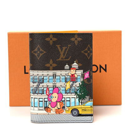 Louis Vuitton Monogram 2022 Christmas Animation New York Soho Passport Cover Yellow 7 of 7