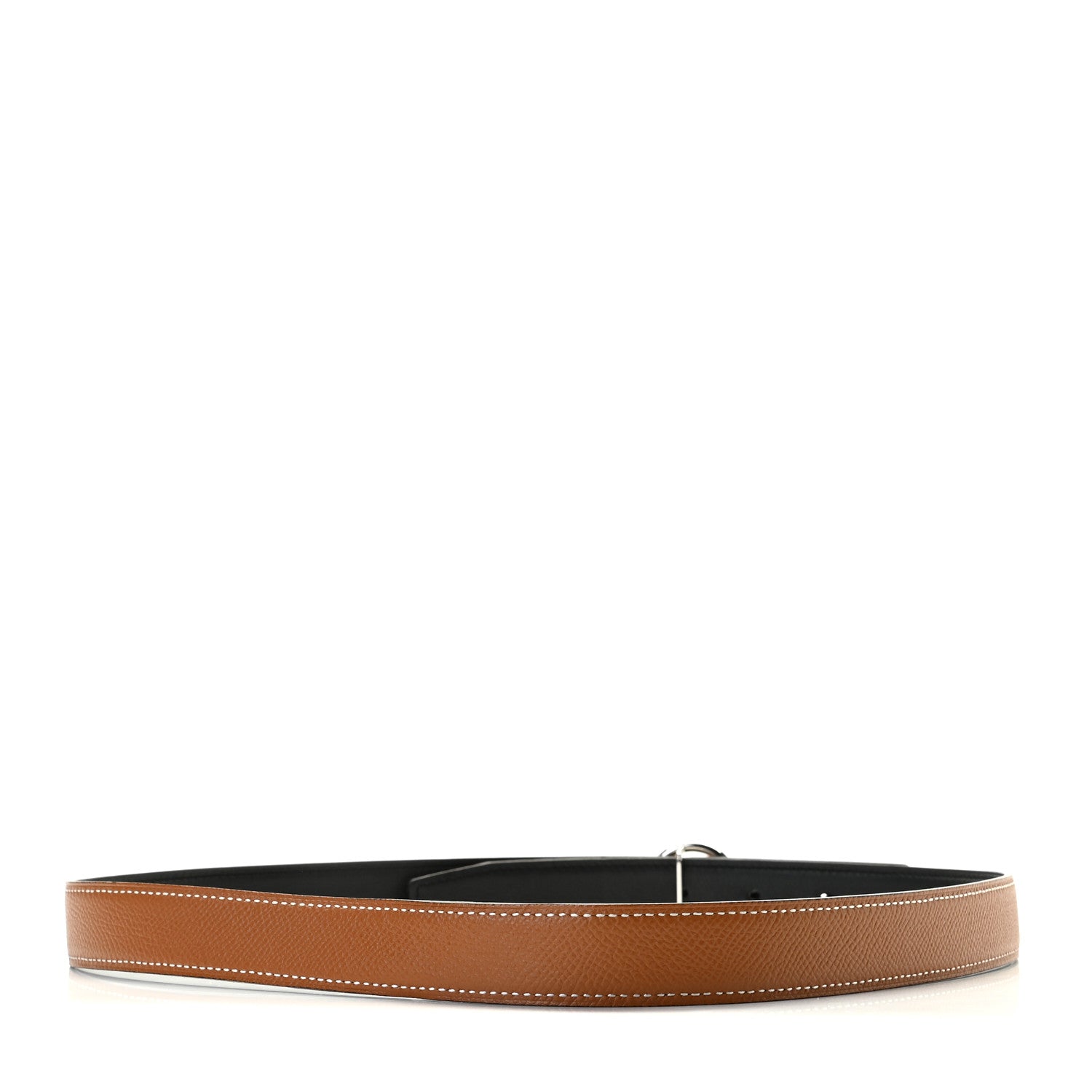 Hermes Swift Epsom 24mm Mini Belt 80 Black Gold 2 of 5