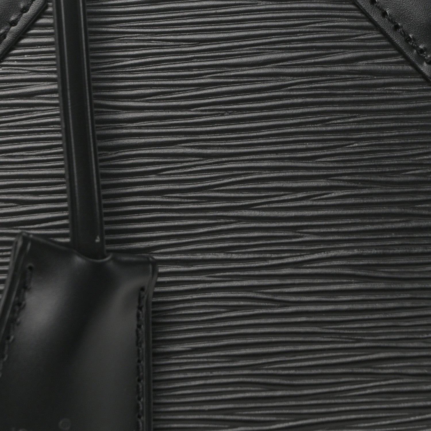 Louis Vuitton Epi Alma BB Black 7 of 9