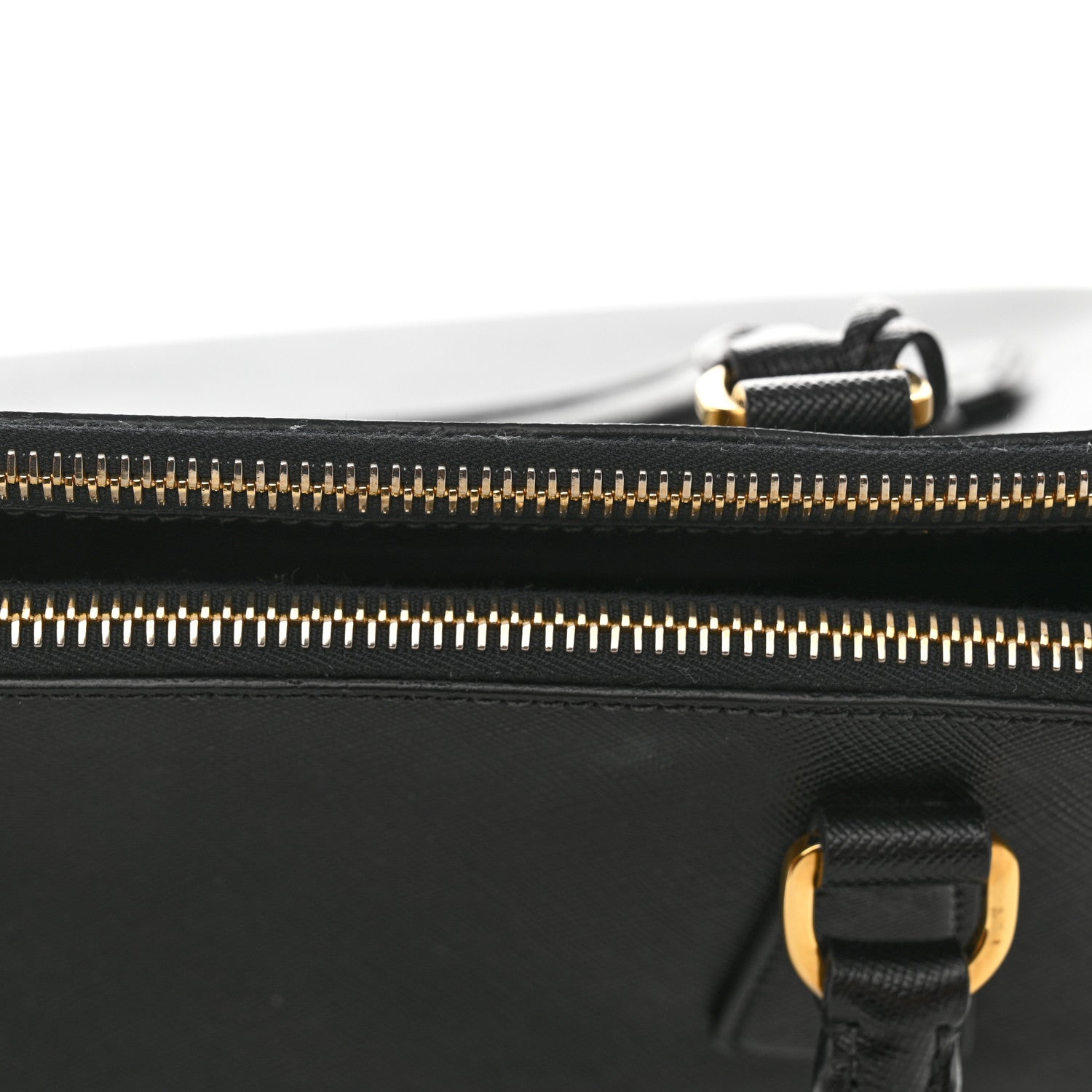Prada Saffiano Lux Extra Large Galleria Double Zip Tote Black 13 of 13