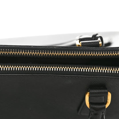 Prada Saffiano Lux Extra Large Galleria Double Zip Tote Black 13 of 13