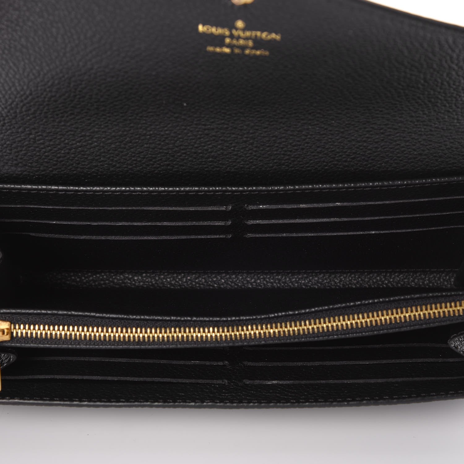 Louis Vuitton Empreinte Sarah Wallet NM Black 5 of 7