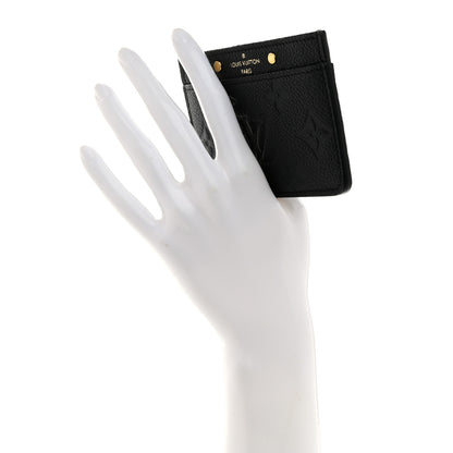 Louis Vuitton Empreinte Card Holder Black 2 of 6