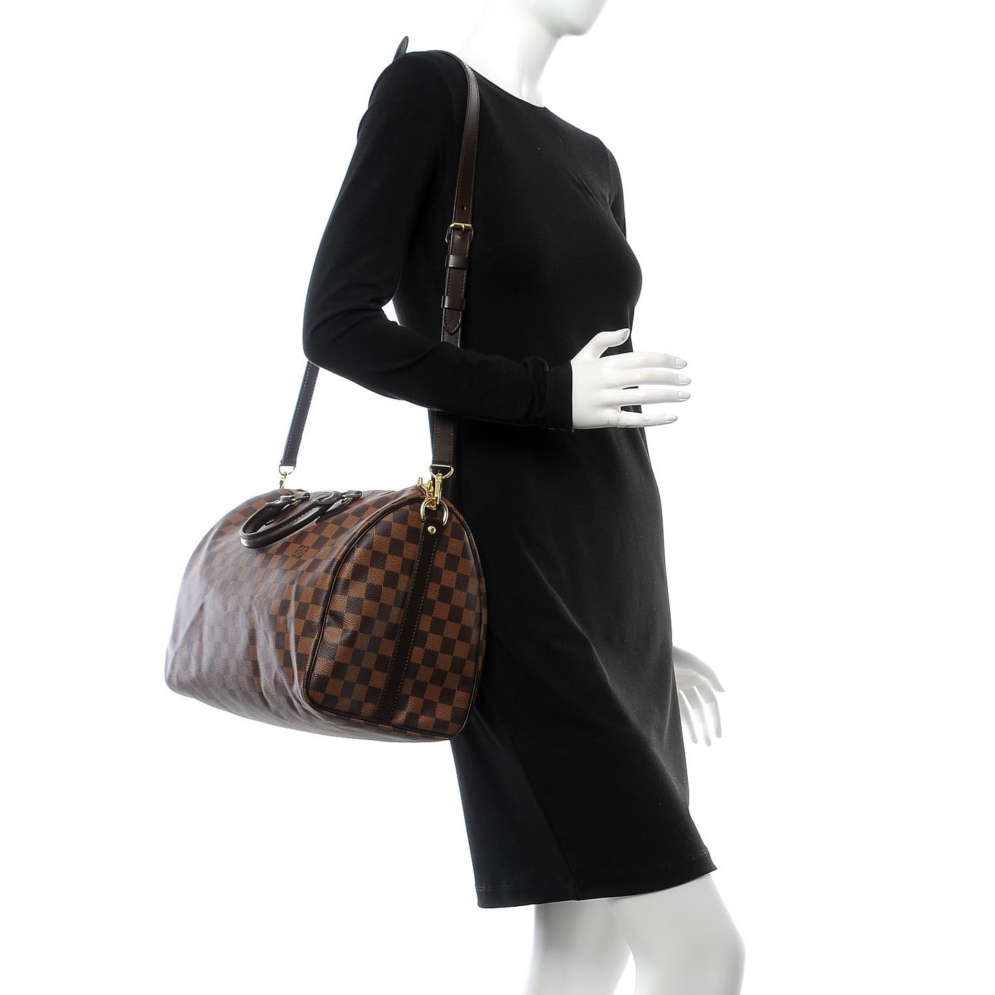 Damier Ebene Speedy Bandouliere 35