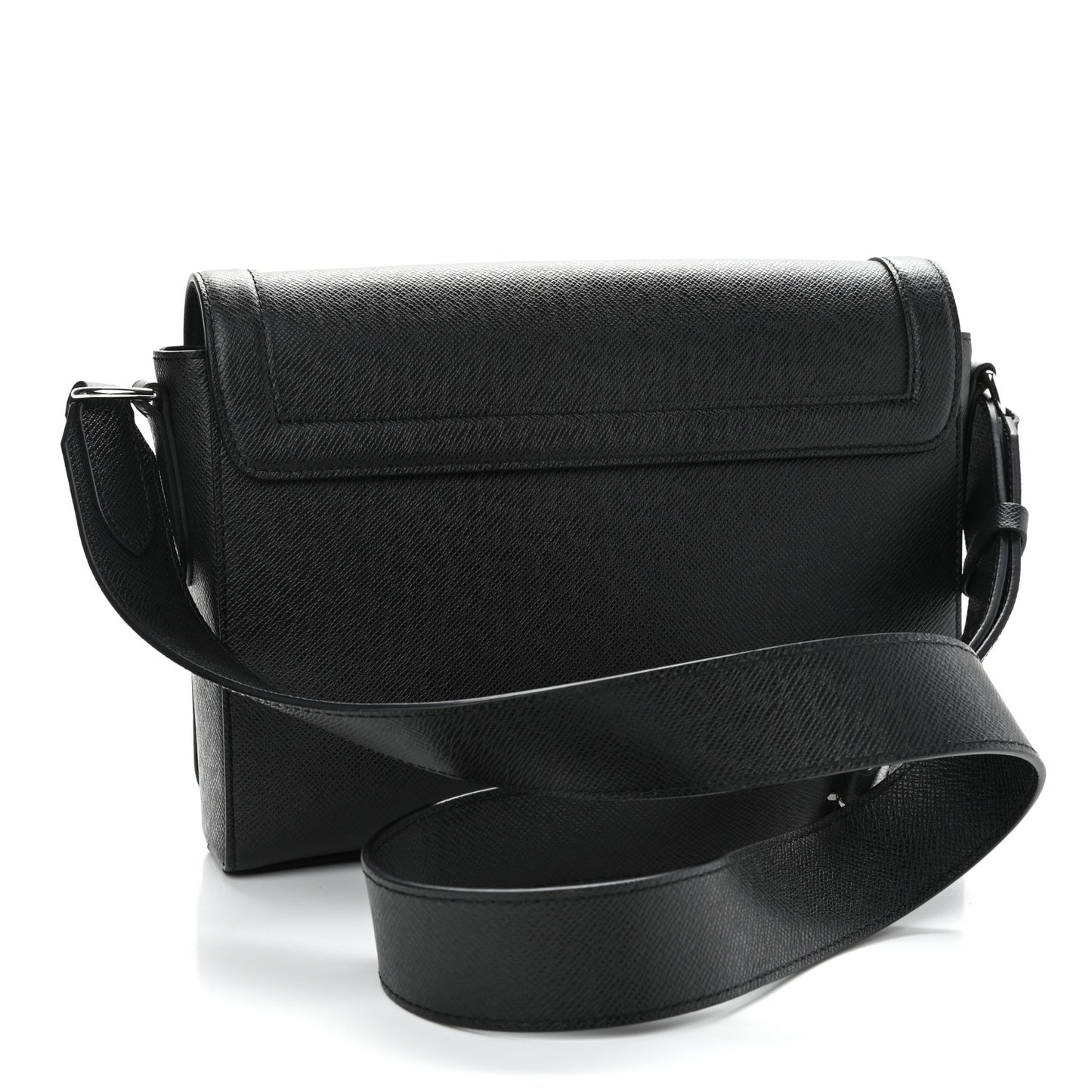Taiga New Flap Messenger Black