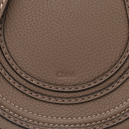 Chloe Calfskin Mini Marcie Round Crossbody Bag Army Green 9 of 11