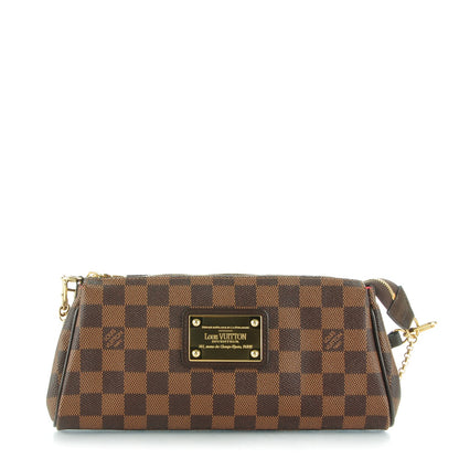 Louis Vuitton Damier Ebene Eva Clutch 1 of 7