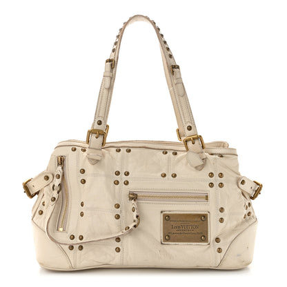 Louis Vuitton Lambskin Riveting White 1 of 19