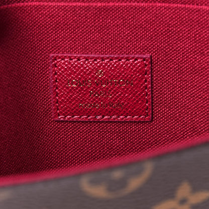 Louis Vuitton Monogram Pochette Felicie Chain Wallet Fuchsia 7 of 11