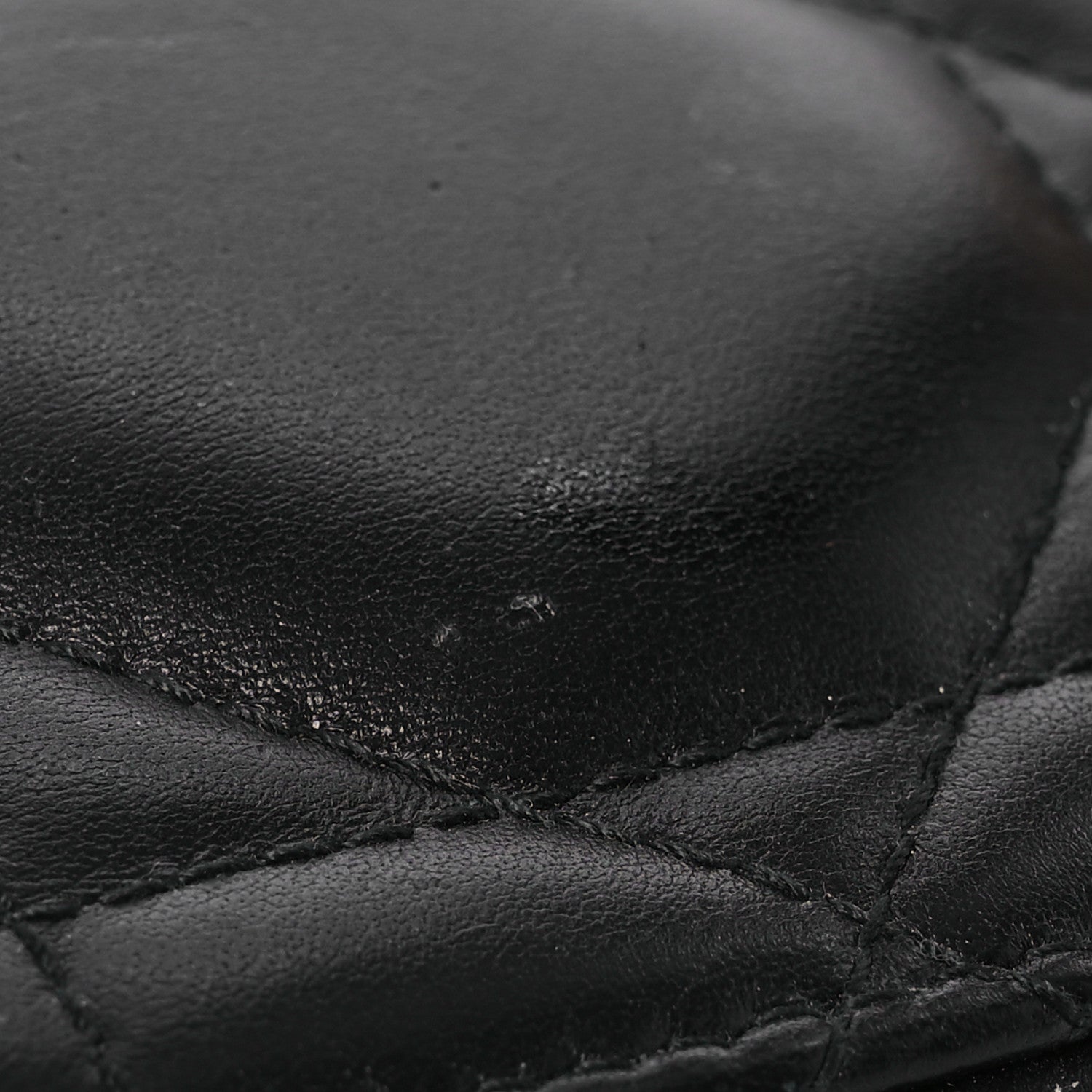 Christian Dior Lambskin Macrocannage Mini Caro Vanity Case Black 11 of 14