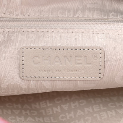 Chanel Caviar Square Stitched Bowler Pink 6 of 10
