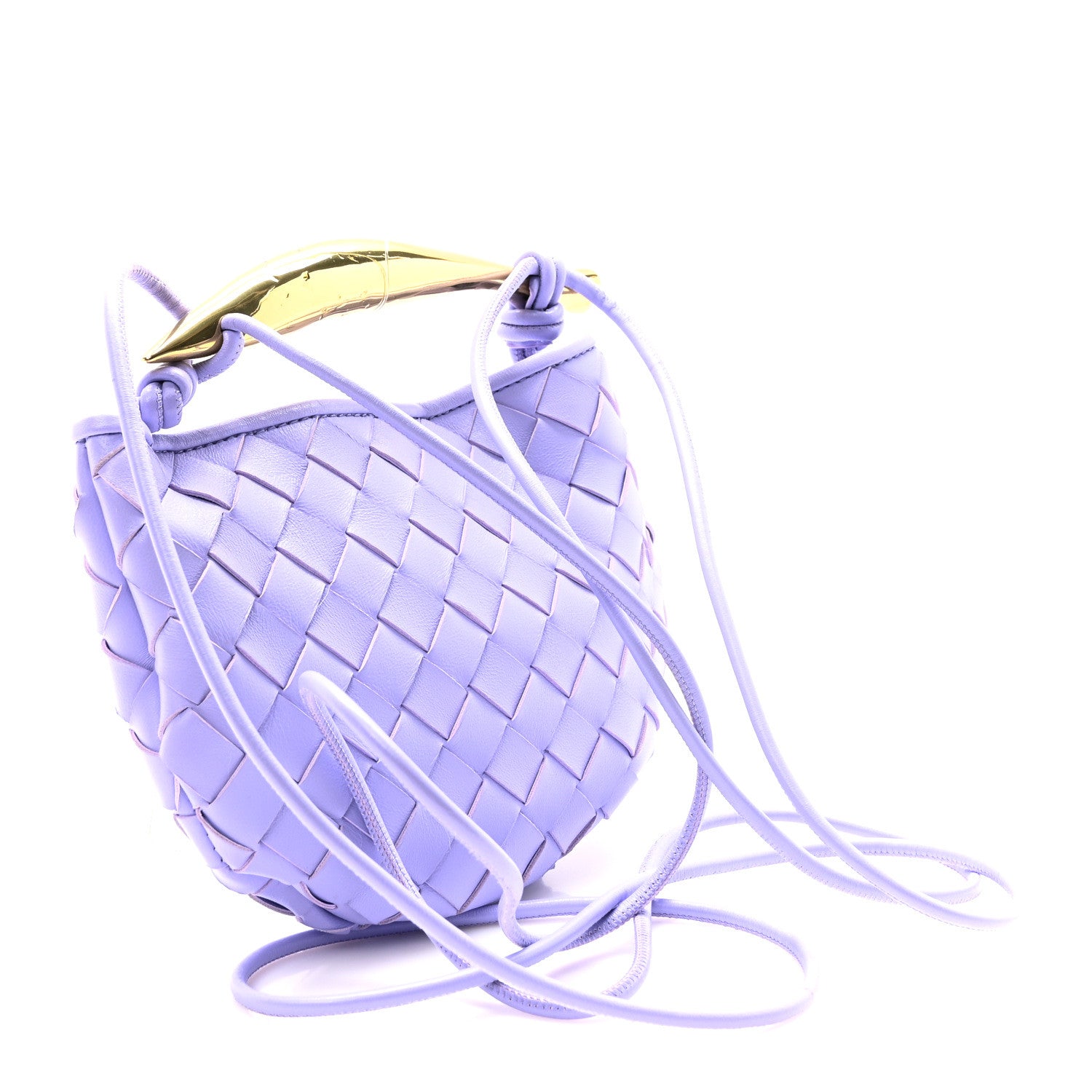 Bottega Veneta Nappa Intrecciato Mini Sardine Bag Amethyst 3 of 9