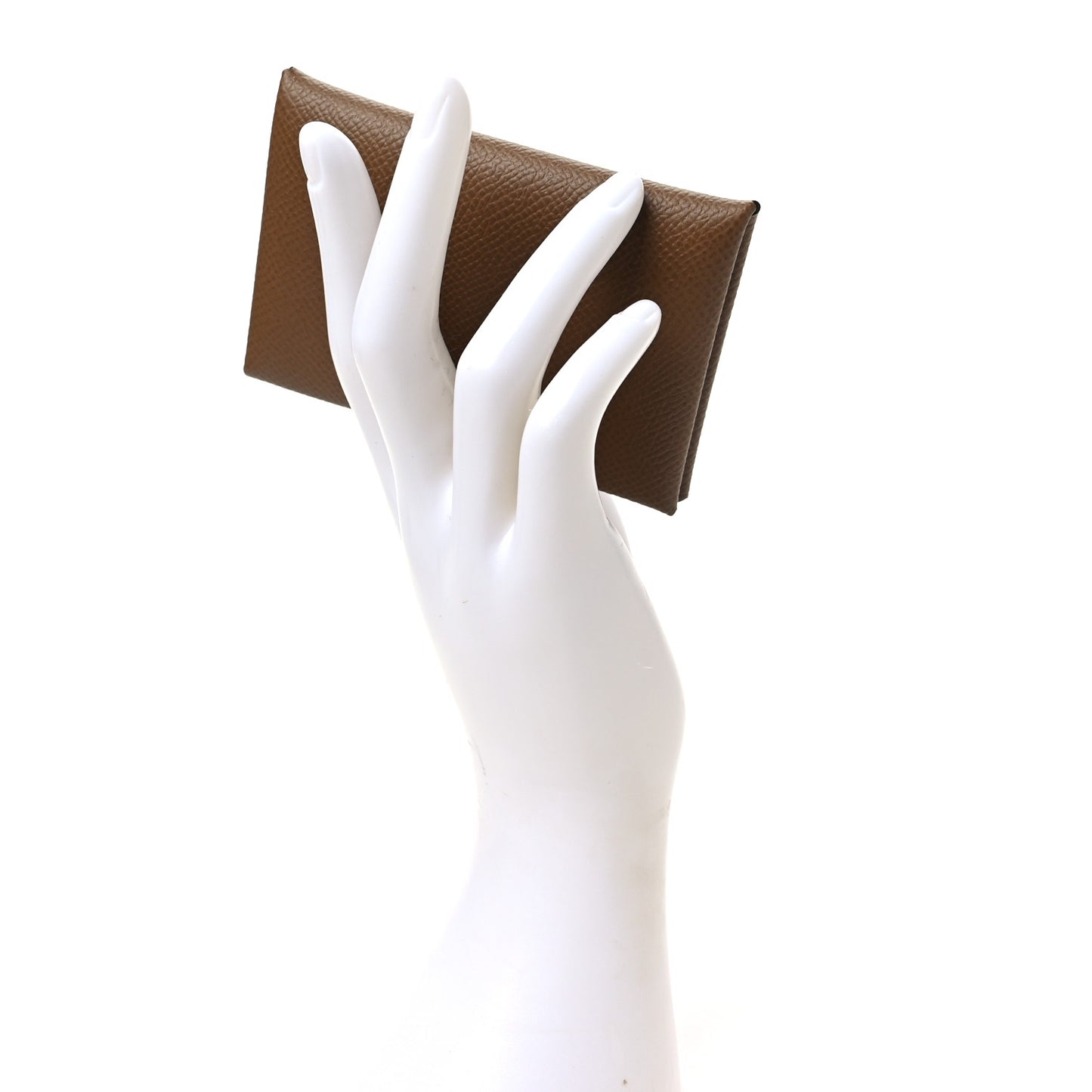 Epsom Verso Calvi Duo Card Case Alezan Biscuit