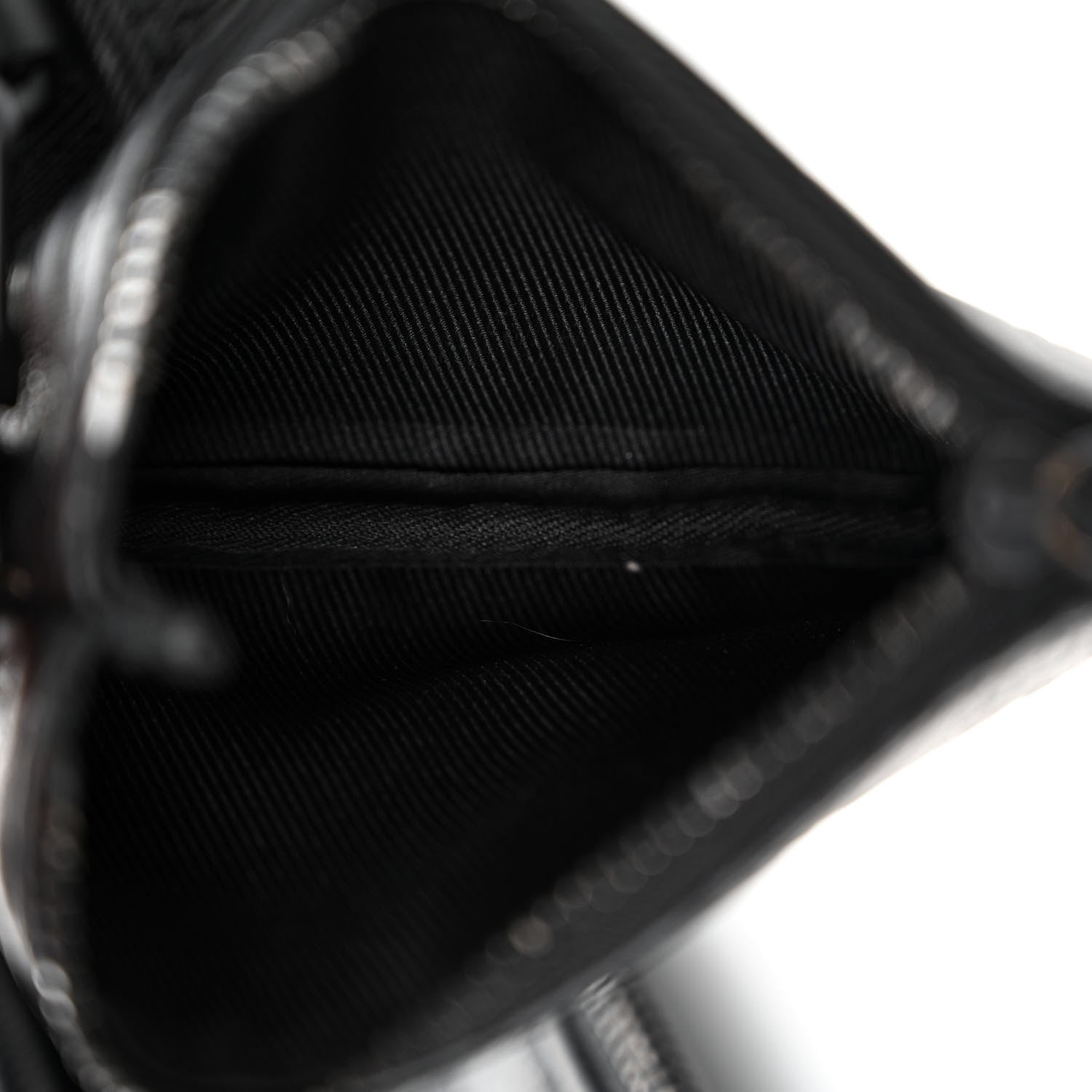 Louis Vuitton Calfskin Monogram Shadow Trio Messenger Black 5 of 11