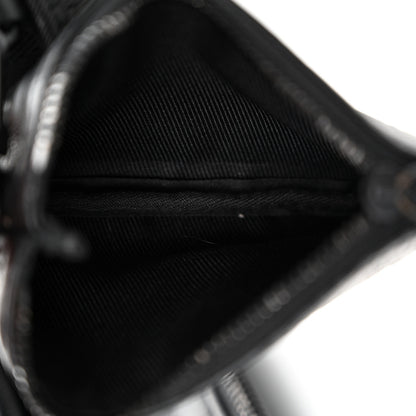 Louis Vuitton Calfskin Monogram Shadow Trio Messenger Black 5 of 11