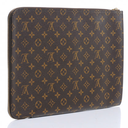 Louis Vuitton Monogram Poche Documents Portfolio Case 3 of 7