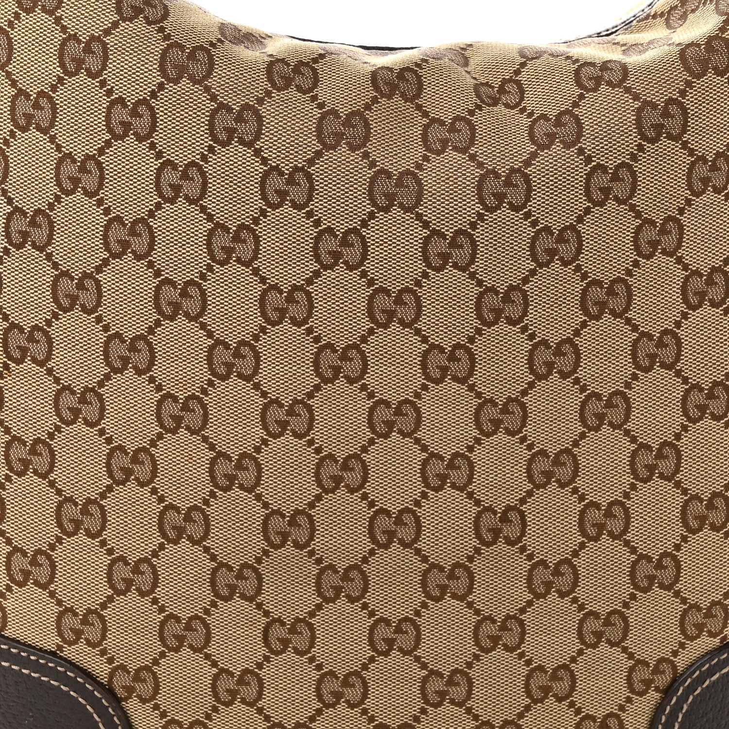 Gucci Monogram Large Princy Hobo Dark Brown 8 of 11