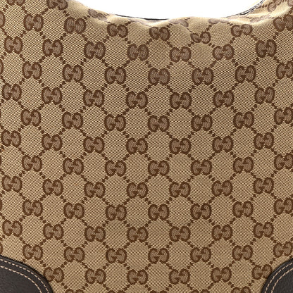 Gucci Monogram Large Princy Hobo Dark Brown 8 of 11