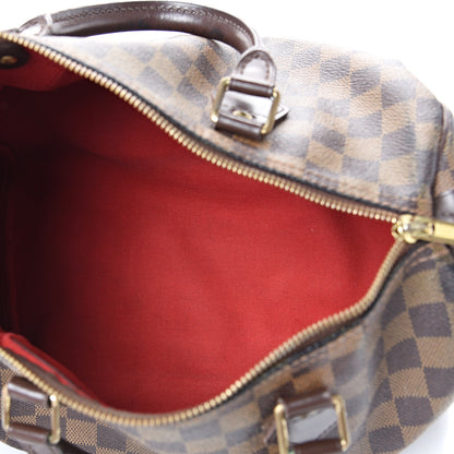 Louis Vuitton Damier Ebene Speedy 30 4 of 21