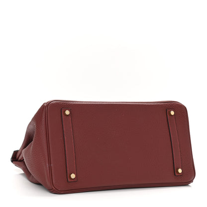 Hermes Togo Birkin 35 Rouge H 4 of 18