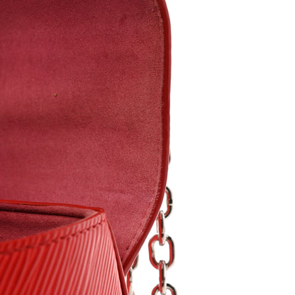 Louis Vuitton Epi Twist Shoulder Bag MM Coquelicot 11 of 11