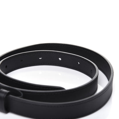 Gucci Calfskin Double G 20mm Belt 80 32 Black 6 of 7