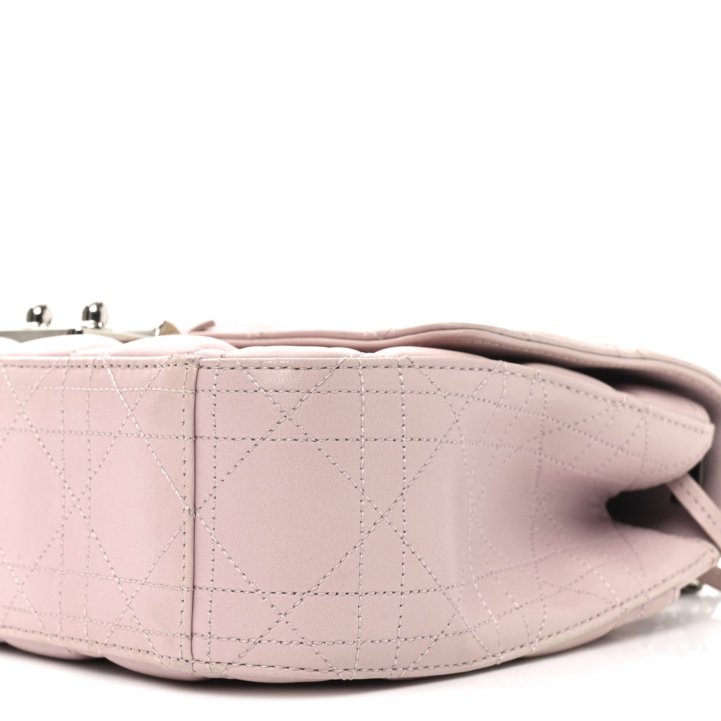 Lambskin Cannage Medium Miss Dior Flap Light Pink