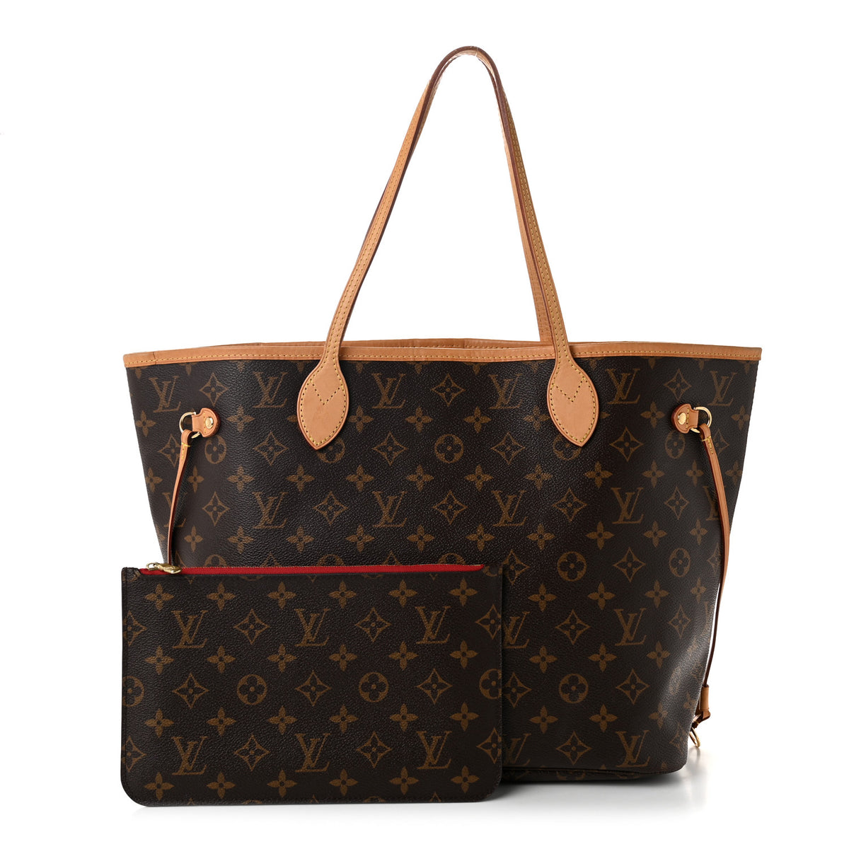 Louis Vuitton Monogram Neo Neverfull MM Cherry 3 of 12