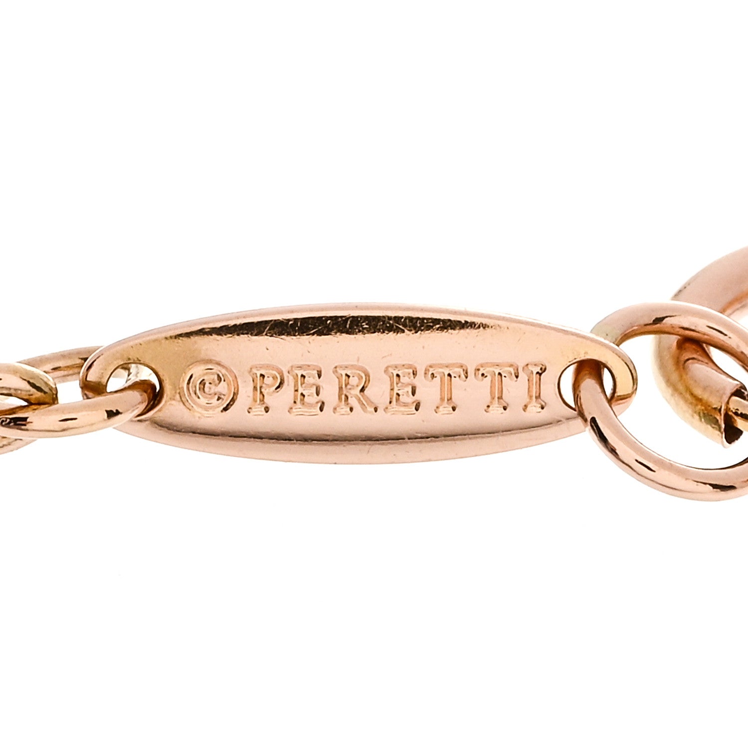 Tiffany 18K Rose Gold Elsa Peretti Open Heart Bracelet 5 of 6