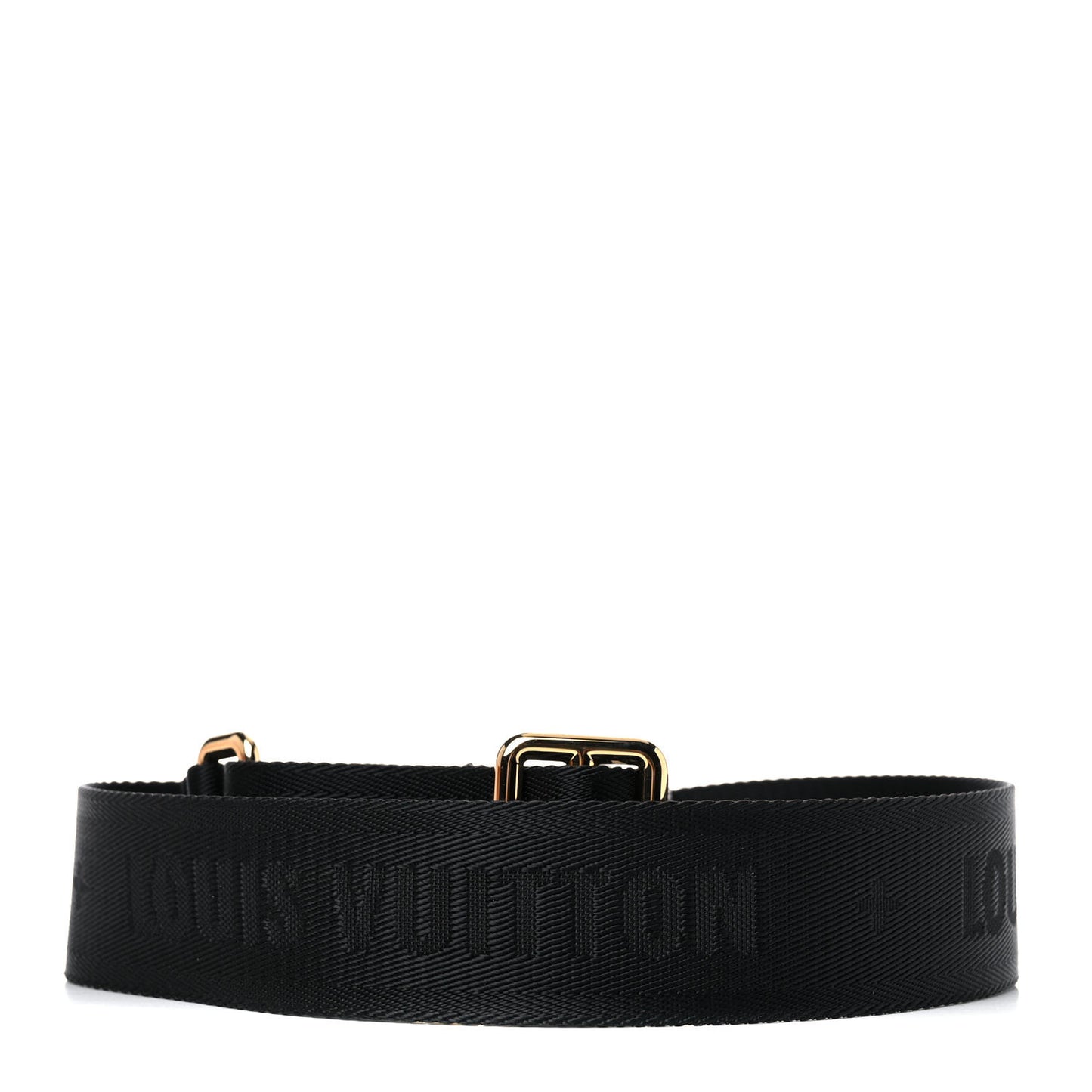 Monogram Multi Pochette Accessories Bandouliere Shoulder Strap Black