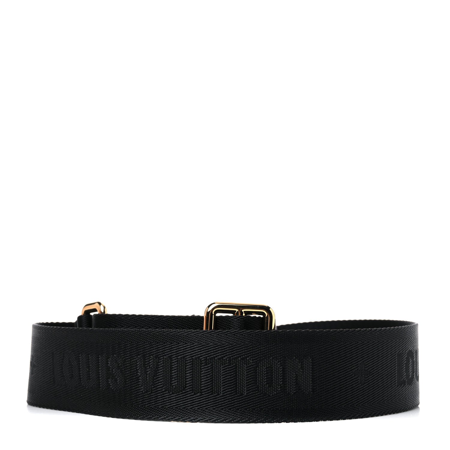 Louis Vuitton Monogram Multi Pochette Accessories Bandouliere Shoulder Strap Black 2 of 5